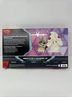 Pokemon TCG: Mimikyu ex & Alcremie ex Premium Collection Box - In Hand - Image 2