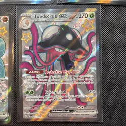 Pokemon Paldean Fates- Lot of 5 Full Art Ex Shiny Holo's - Image 5