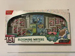 Pokemon TCG Scarlet & Violet 151 Blooming Waters Premium Collection Sealed NEW - Image 2