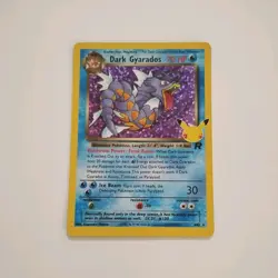Pokemon TCG Celebrations: Classic Collection Dark Gyarados Holo 8/82 - Image 1