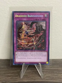 Yugioh MP23-EN102 Branded Banishment - Prismatic Secret Rare 1st Edition - Image 1