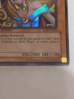 Dark Magician Girl RDS-ENSE2 Limited Edition, Lightly Played LP - Image 3