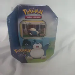 Snorlax Pokemon Go Tin Trading Card Game TCG Sealed English Sword and Shield - Image 1