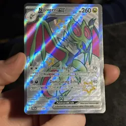 Pokemon TCG Noivern EX 220/091 Paldean Fates Shiny Rare Card English - Image 2