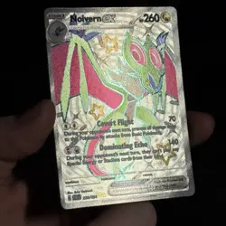 Pokemon TCG Noivern EX 220/091 Paldean Fates Shiny Rare Card English - Image 3