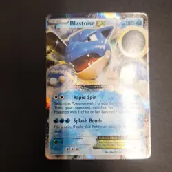 Blastoise EX ULTRA RARE 29/146 XY Base Set Pokemon CARD - HOLO - Image 1