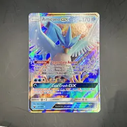 Pokemon TCG Articuno GX Celestial Storm Ultra Rare Card 31/168 Mint Condition - Image 1