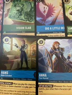 Disney Lorcana Ursula’s Return Box Foils/Holos And 150 Regular Cards - Image 4