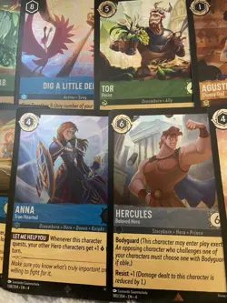 Disney Lorcana Ursula’s Return Box Foils/Holos And 150 Regular Cards - Image 5