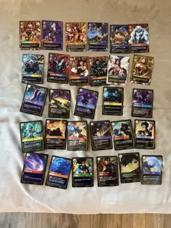 Riftbound League Of Legends Card Game 600+ Card Bulk Lot C / Un / 90 Rare Foils - Image 1