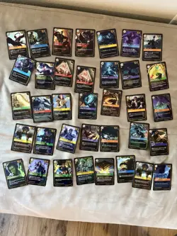 Riftbound League Of Legends Card Game 600+ Card Bulk Lot C / Un / 90 Rare Foils - Image 2