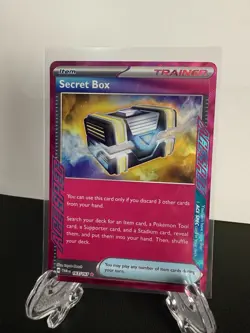 Pokemon TCG Secret Box 163/167 Twilight Masquerade Ace Spec Holo Rare Card - Image 1