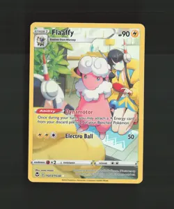 Flaaffy TG03/TG30 SWSH Silver Tempest Full Art Ultra Rare Holo Pokemon Card LP - Image 1