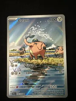 Pokemon TCG Cufant Holo Rare Card 076/060 Battle Styles - Image 1