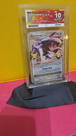Pokemon TCG Garchomp C LV.X Holo Rare Card 145/147 Celebrations Collectn Ace 10 - Image 2