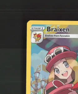 Braixen TG01/TG30 SWSH Silver Tempest Full Art Ultra Rare Holo Pokemon Card MP - Image 3
