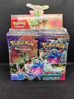 Pokemon - EMPTY Temporal Forces Booster Box with 36 EMPTY Packs - NO CARDS - Image 1