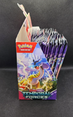 Pokemon - EMPTY Temporal Forces Booster Box with 36 EMPTY Packs - NO CARDS - Image 2