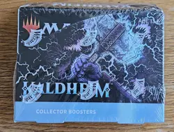 KALDHEIM COLLECTOR Booster Box SEALED - SLIGHT CRUSH DMG - MTG MAGIC 630509921768 - Image 1