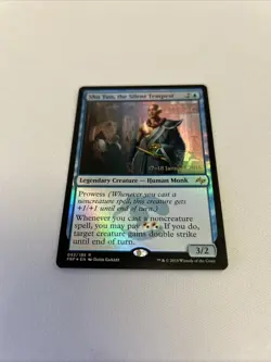 1x Shu Yun, the Silent Tempest - Foil - Prerelease Promo MTG Magic - Nm (Z) - Image 1