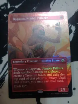 MTG Ragavan, Nimble Pilferer - Foil - Borderless NM-Mint Modern Horizons 2 - Image 1