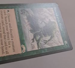 Survival of the Fittest NM Exodus MTG Magic the Gathering Reserved List - Image 3
