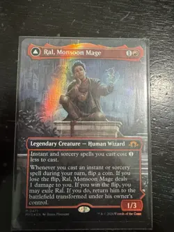 Ral, Monsoon Mage (Borderless) (Textured Foil) Modern Horizons 3 Foil - Image 1