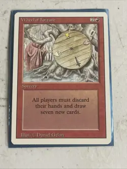 Wheel of Fortune Revised MTG NM Free shipping with tracking A - Image 1
