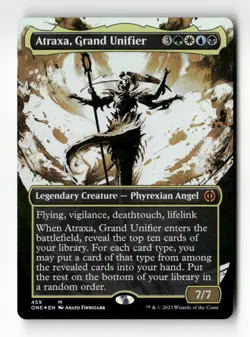 Atraxa, Grand Unifier (Showcase Step-and-Compleat Foil) Phyrexia All Will Be One - Image 1