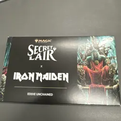 MTG Secret Lair x Iron Maiden Eddie Unchained Edition SEALED - Image 1