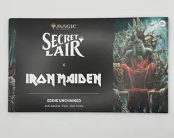 MTG Secret Lair Iron Maiden: Eddie Unchained Rainbow Foil Edition Factory Sealed - Image 1