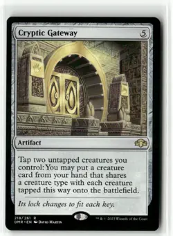 Cryptic Gateway - Dominaria Remastered MTG NM - Image 1