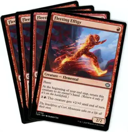 x4 Fleeting Effigy - 0108 - Tarkir Dragonstorm - MTG - NM/M - Image 1
