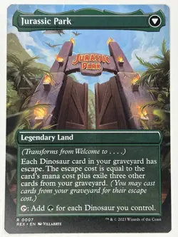 Welcome to . . . R Universes Beyond: Jurassic World Collection 7 NM - Image 2