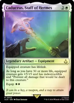 MTG - 1x Caduceus, Staff of Hermes - Foil - Assassin's Creed NM - Image 1
