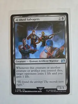Al Bhed Salvagers - Final Fantasy - NM - MTG Magic - Uncommon - Creature - Image 1