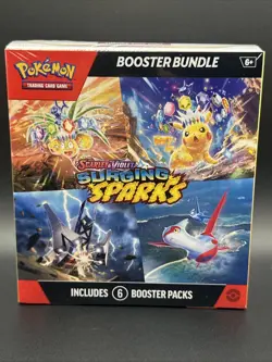 Pokemon TCG Surging Sparks Booster Bundle Brand New Factory Sealed - Image 1