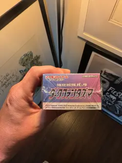 Pokemon Card Sword & Shield Dark Phantasma Booster Box Japanese Sealed from USA - Image 2