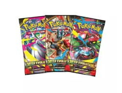 Pokemon TCG: Mega Evolution Three-Booster Blister - Golduck Promo (Factory Seal) - Image 5