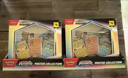 Pokemon Prismatic Evolutions Poster Collection Set Of 12 Lot In Hand! - Image 2