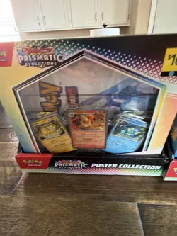 Pokemon Prismatic Evolutions Poster Collection Set Of 12 Lot In Hand! - Image 3