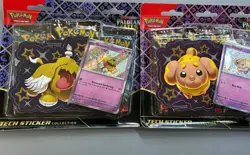 Pokemon Paldean Fates Tech Sticker Pack 2 - Image 1