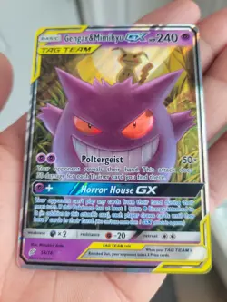 Pokemon Gengar & Mimikyu GX Sun & Moon Team Up Tag Team 53 PACK FRESH - Image 1
