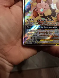 Pokemon TCG Mega Lopunny & Jigglypuff GX Tag Team 226/236 Cosmic Eclipse - Image 3