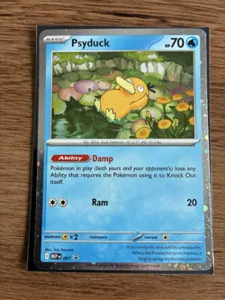 Pokemon TCG - Psyduck - MEP 007 (Cosmo Holofoil) - Mega Evolution Promos - Image 3