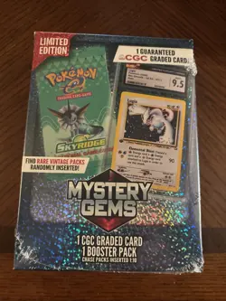 2025 MYSTERY GEMS - POKEMON (LIMITED EDITION) - FACTORY SEALED (NEW) - Image 1