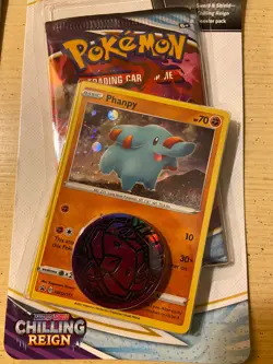 NEW unopened Pokemon Chilling Reign Blister Booster Pack Lot (5 Sealed Packs) - Image 2