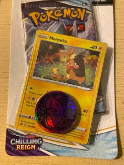 NEW unopened Pokemon Chilling Reign Blister Booster Pack Lot (5 Sealed Packs) - Image 3
