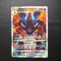 Pokemon TCG Lucario VSTAR SWSH291 SWSH: Sword & Shield Promo Holo - Image 1
