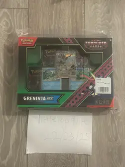Pokemon TCG: Shrouded Fable Greninja ex Special Collection Box X1 - SAME DAY 📦 - Image 1